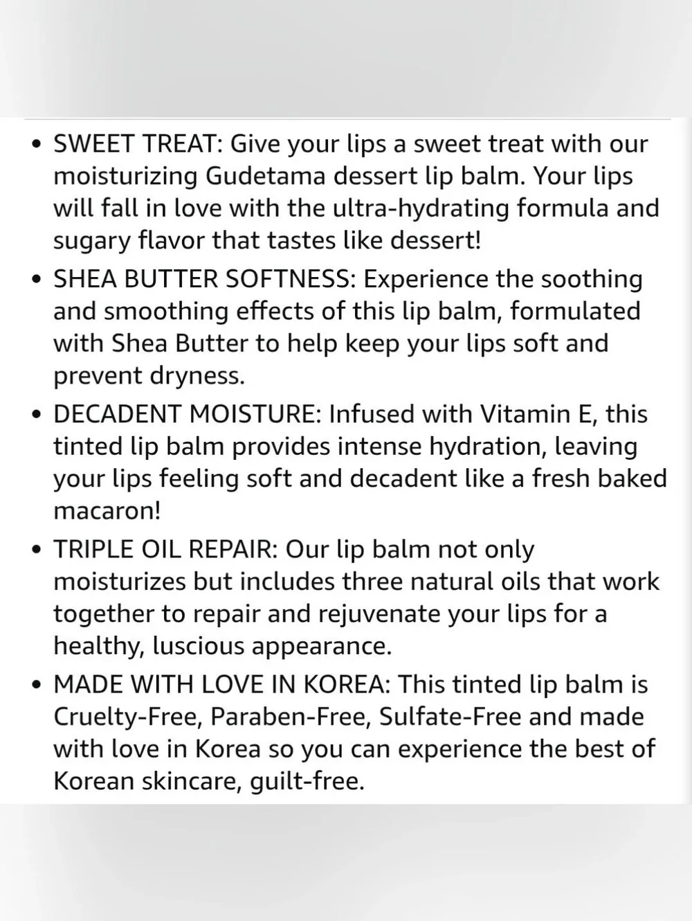 The Crème Shop x Gudetama Macaron Lip Balm - Pineapple Sherbert